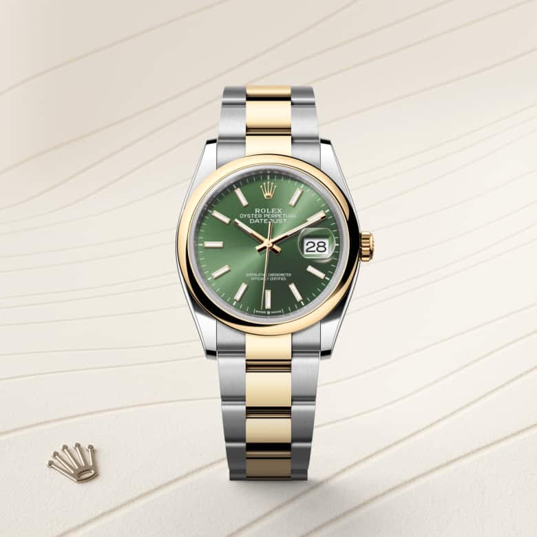 rolex Datejust in Yellow Rolesor, M126203-0058 - Maison Birks