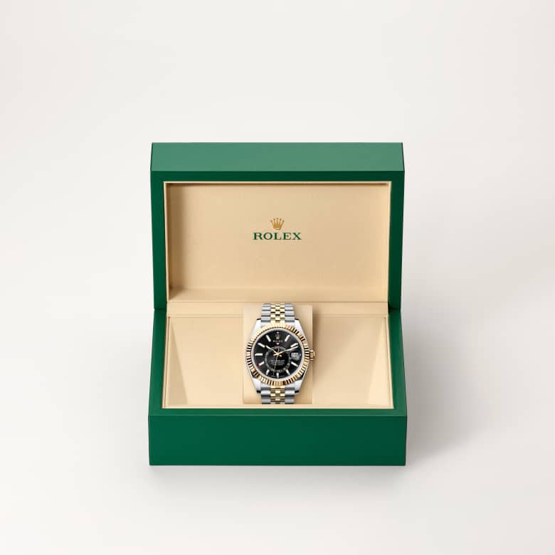 rolex Sky-Dweller in Yellow Rolesor, M336933-0004 - Maison Birks