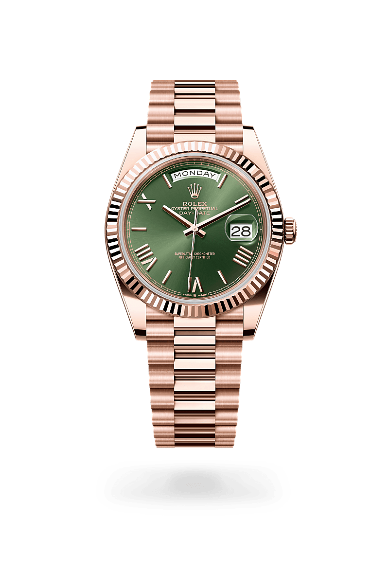 rolex Day-Date en Or Everose 18 ct, M228235-0025 - Maison Birks