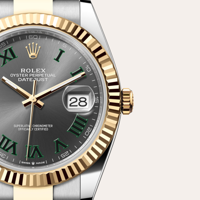 rolex Datejust in Yellow Rolesor, M126333-0019 - Maison Birks