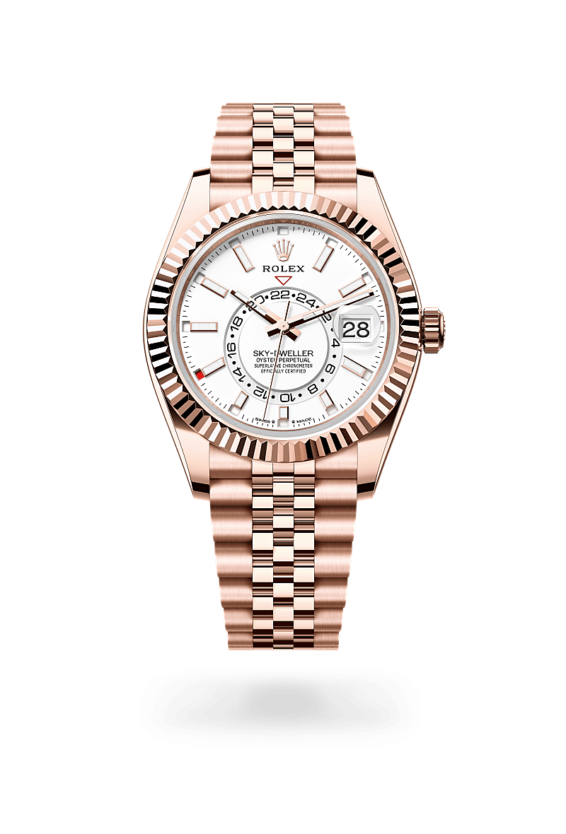 rolex Sky-Dweller en Or Everose 18&nbsp;ct, M336935-0007 - Maison Birks