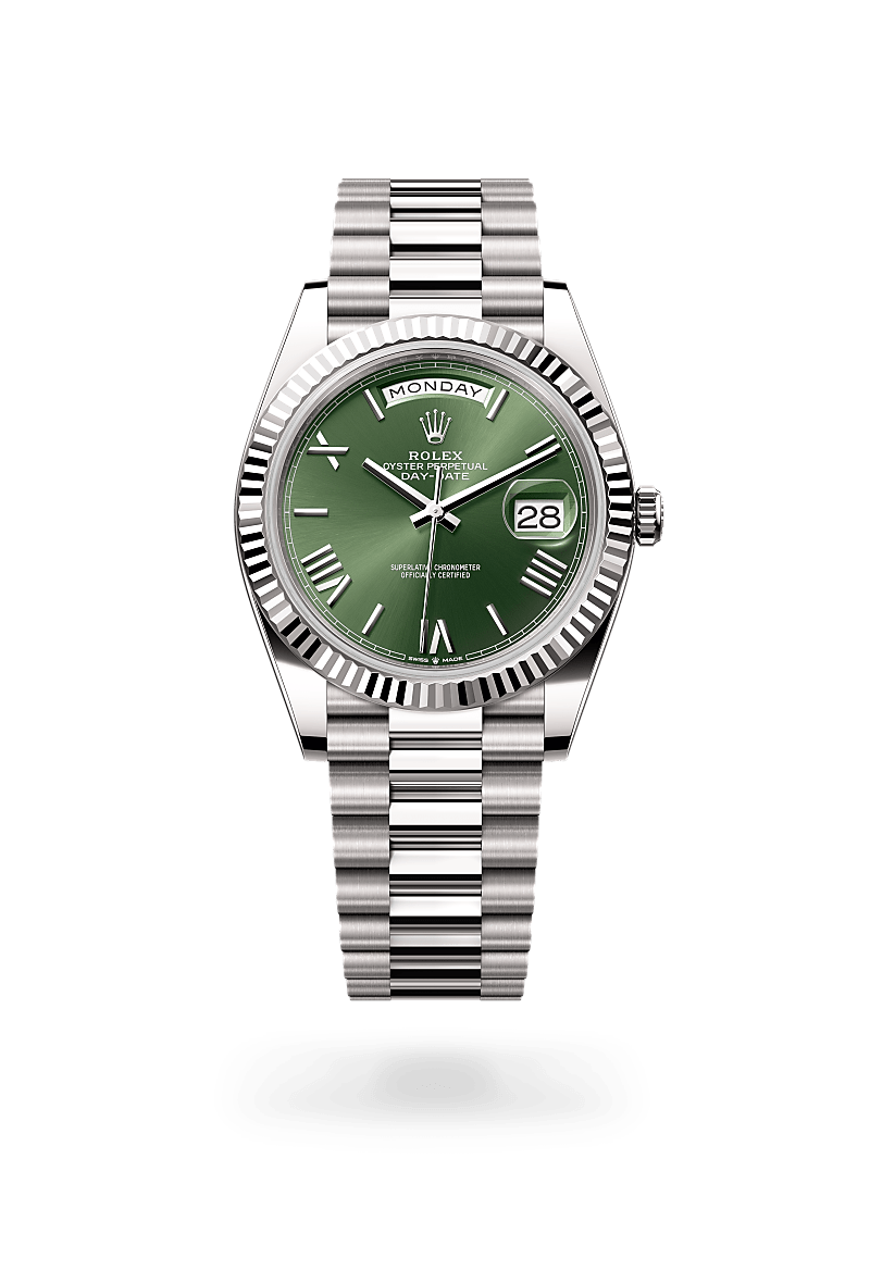 rolex Day-Date en Or gris 18 ct, M228239-0033 - Maison Birks