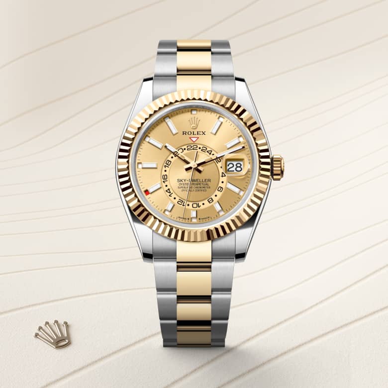 rolex Sky-Dweller in Yellow Rolesor, M336933-0001- Maison Birks