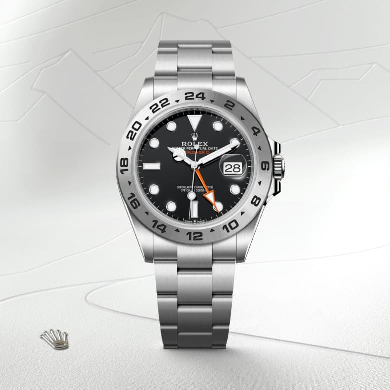 rolex Explorer en acier Oystersteel, M226570-0002 - Maison Birks
