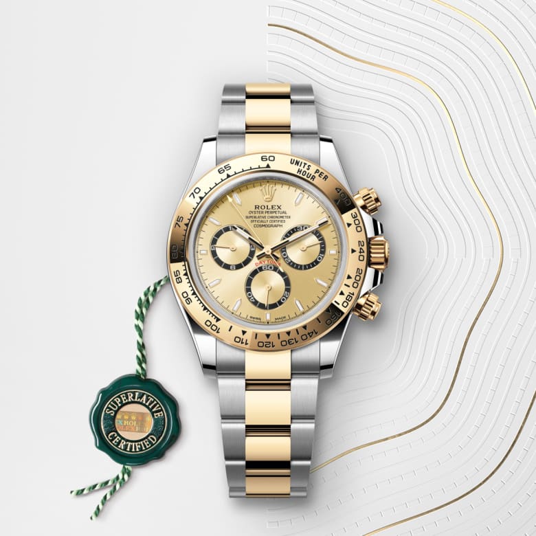 rolex Cosmograph Daytona in Yellow Rolesor, M126503-0004 &ndash; Maison Birks