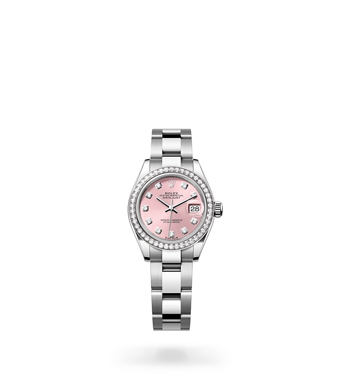 Pink rolex shop oyster perpetual datejust