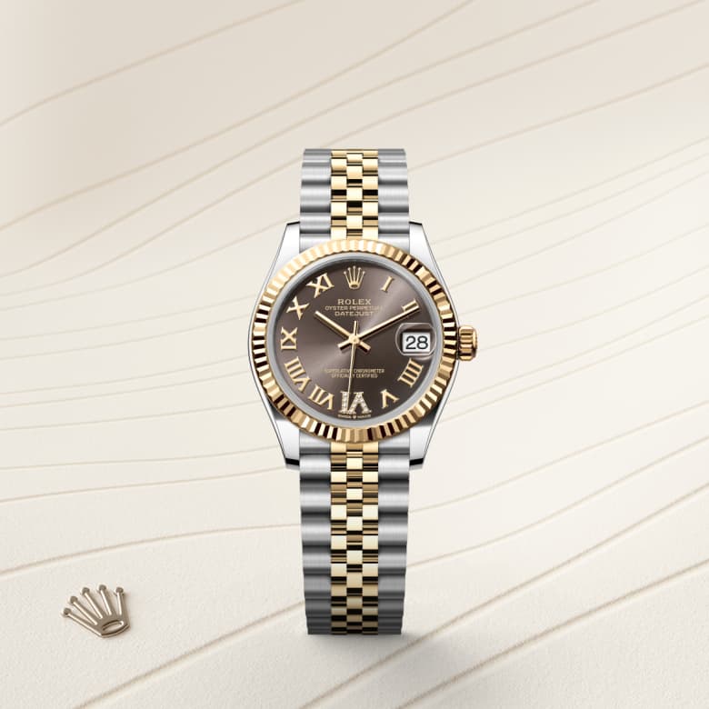 rolex Datejust en Rolesor jaune, M278273-0018 - Maison Birks