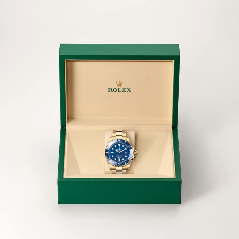 rolex Deepsea en Or jaune 18 ct, M136668LB-0001 - Maison Birks
