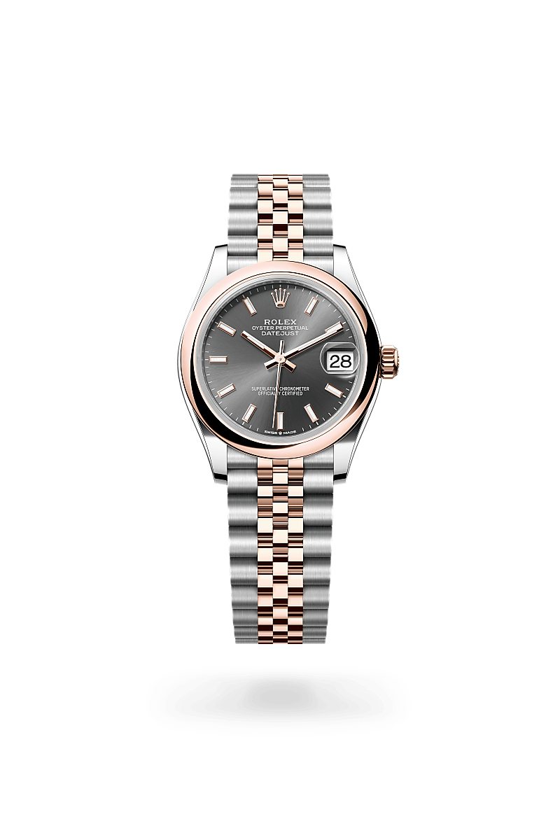 rolex Datejust in Everose Rolesor, M278241-0018 - Maison Birks