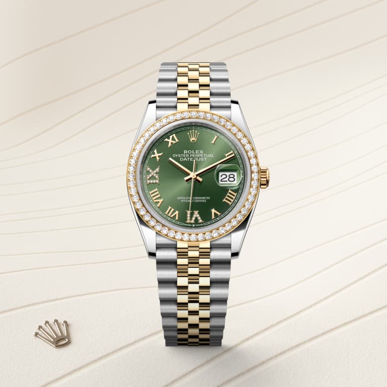 rolex Datejust 36 en Rolesor jaune, M126283RBR-0011 - Maison Birks