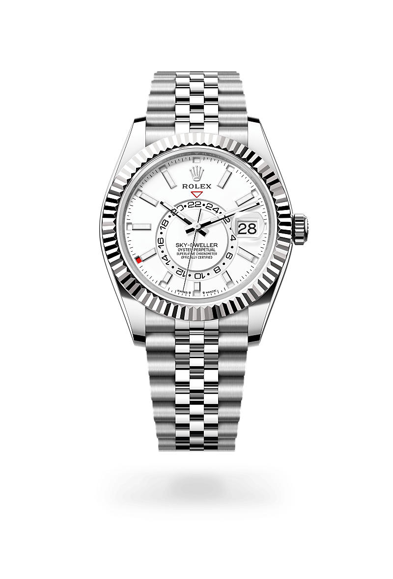 rolex Sky-Dweller in White Rolesor, M336934-0004- Maison Birks
