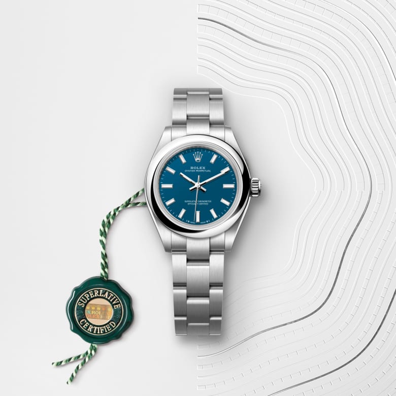 rolex Oyster Perpetual en Acier Oystersteel, M276200-0011 - Maison Birks