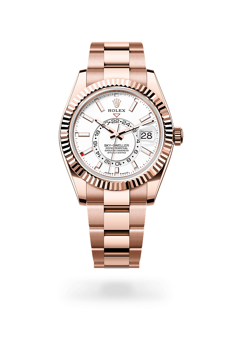 rolex Sky-Dweller en Or Everose 18&nbsp;ct, M336935-0003 - Maison Birks