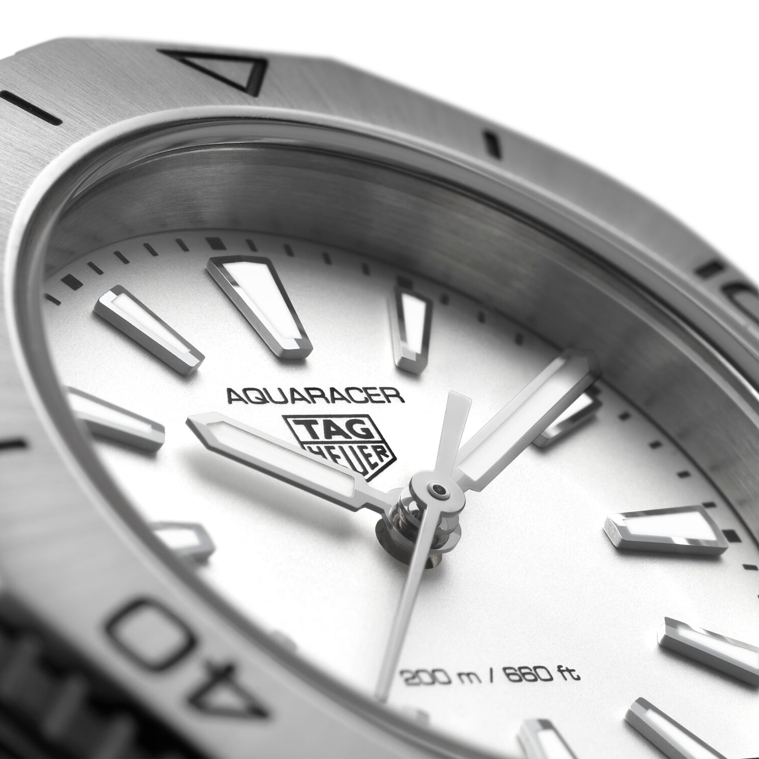 Tag Heuer Aquaracer Professional 200 Watch 30mm White Silver