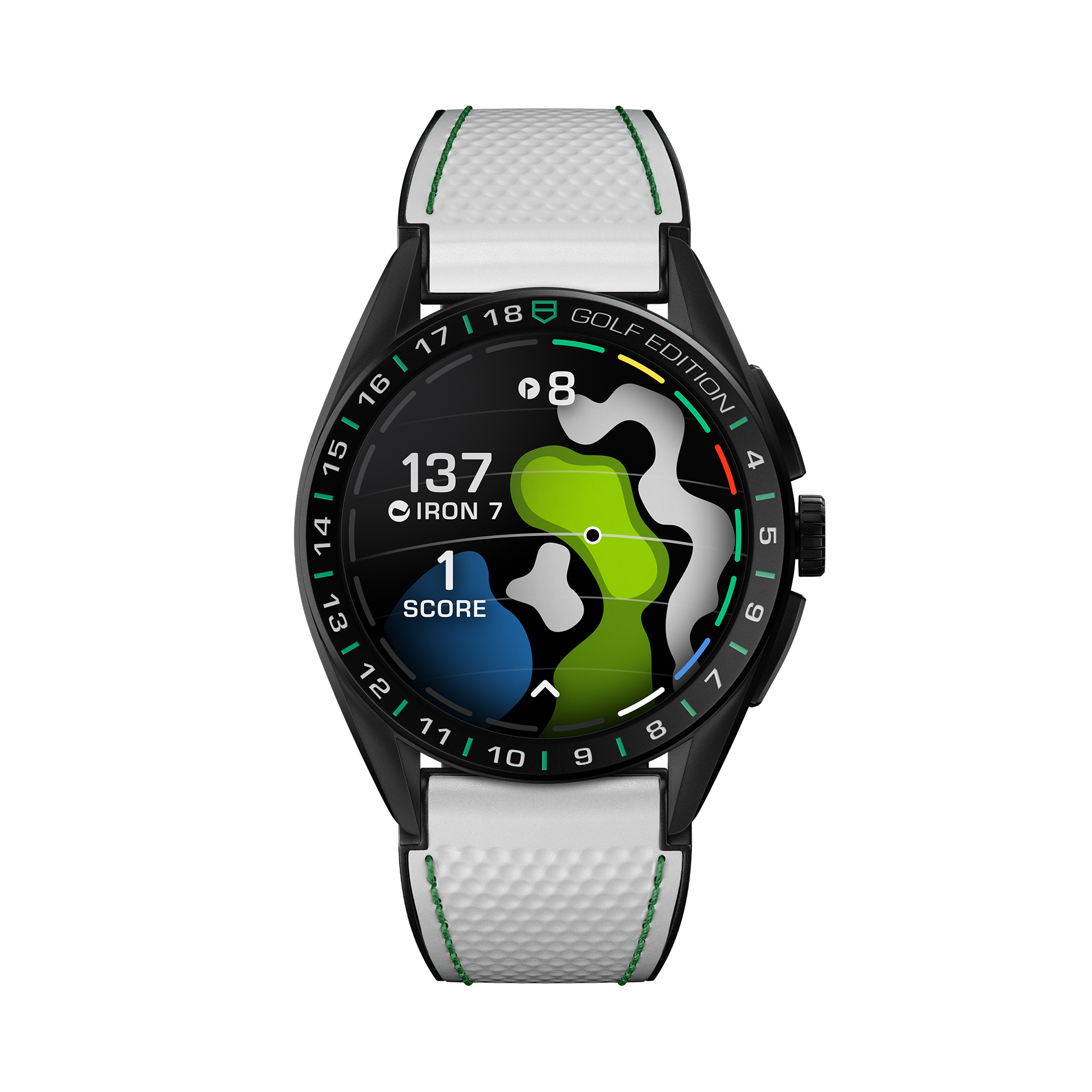 TAG Heuer Connected Golf Edition Calibre E4 45 mm Titanium SBR8A81.EB0251