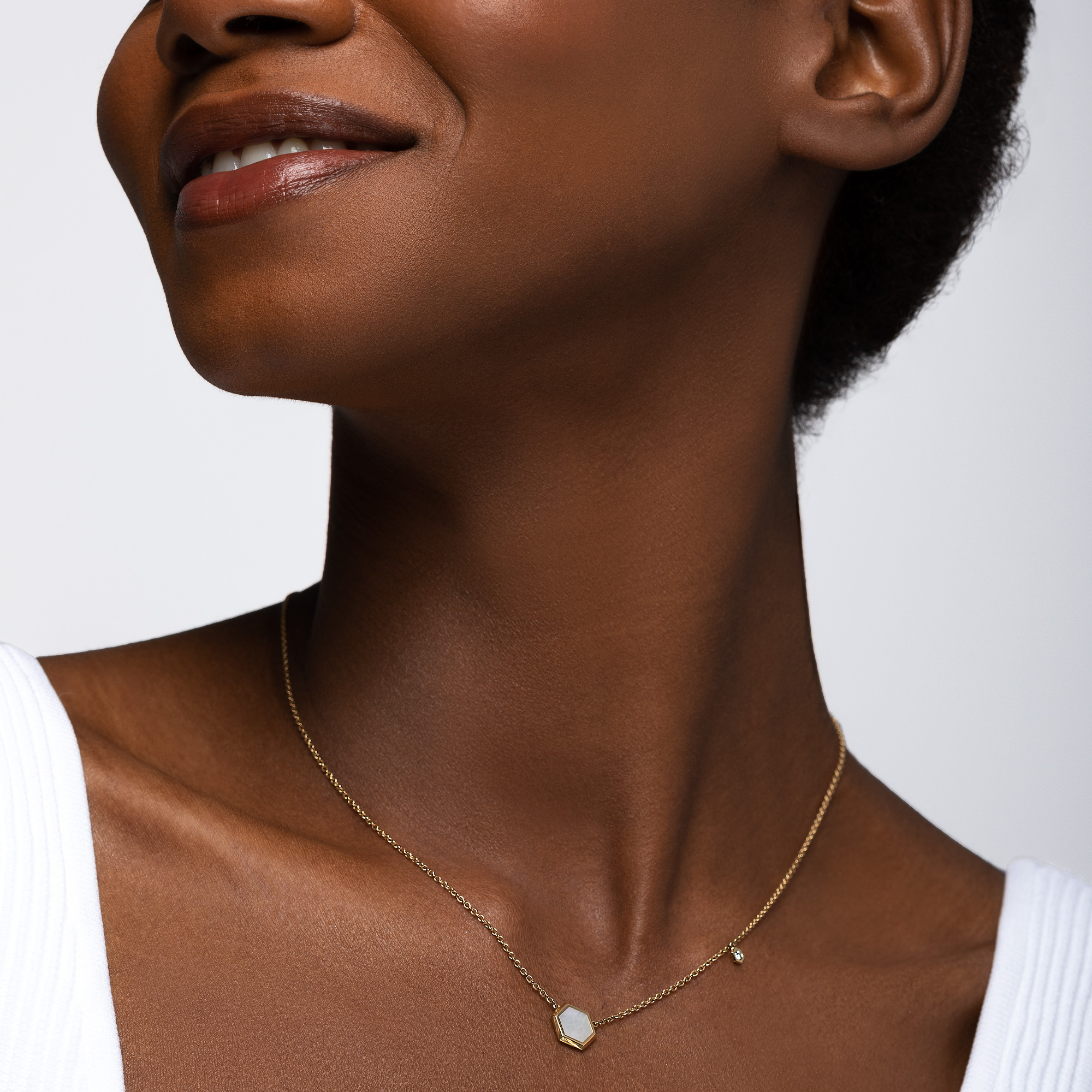 Birks Bee Chic Mother of Pearl Necklace 