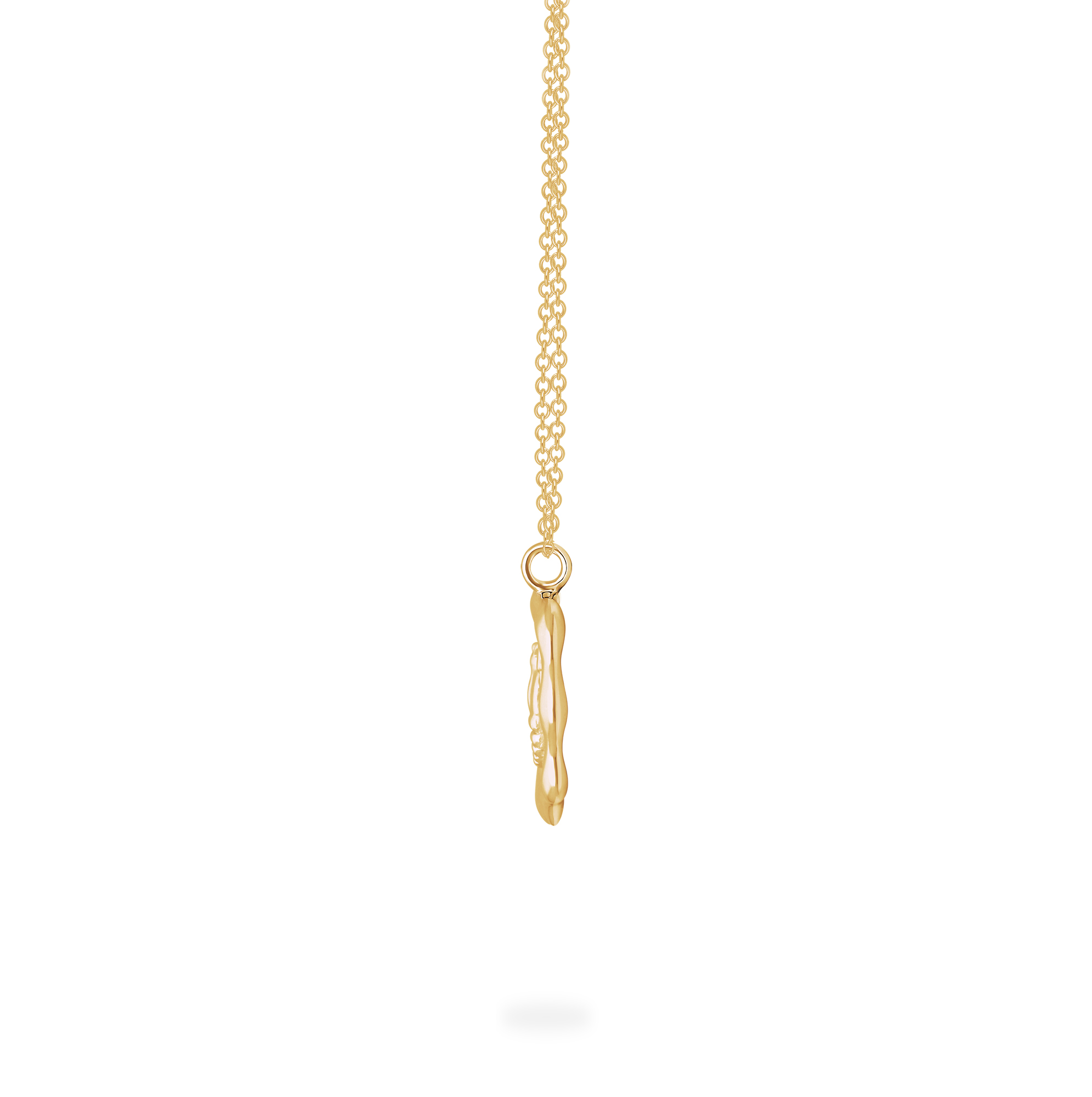 Pendentif Or 333 Signe Zodiaque Cancer - 15mm Brillant Pour Homme Et Femme