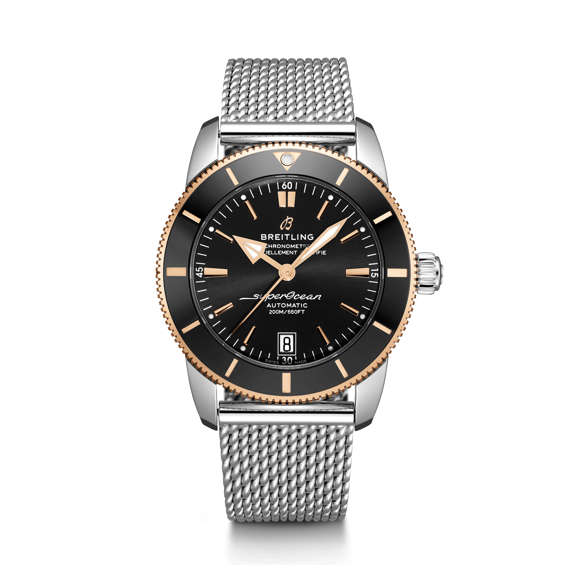 Breitling superocean new arrivals heritage 42 gold