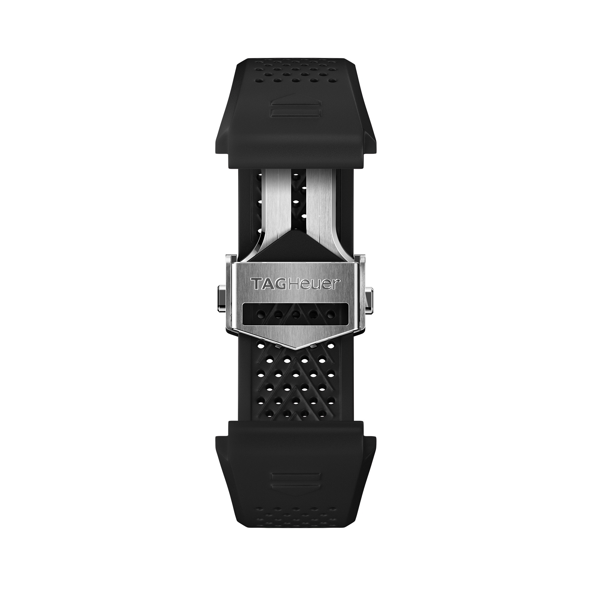 TAG Heuer Connected Calibre E4 Black Rubber Strap 45 mm BT6259