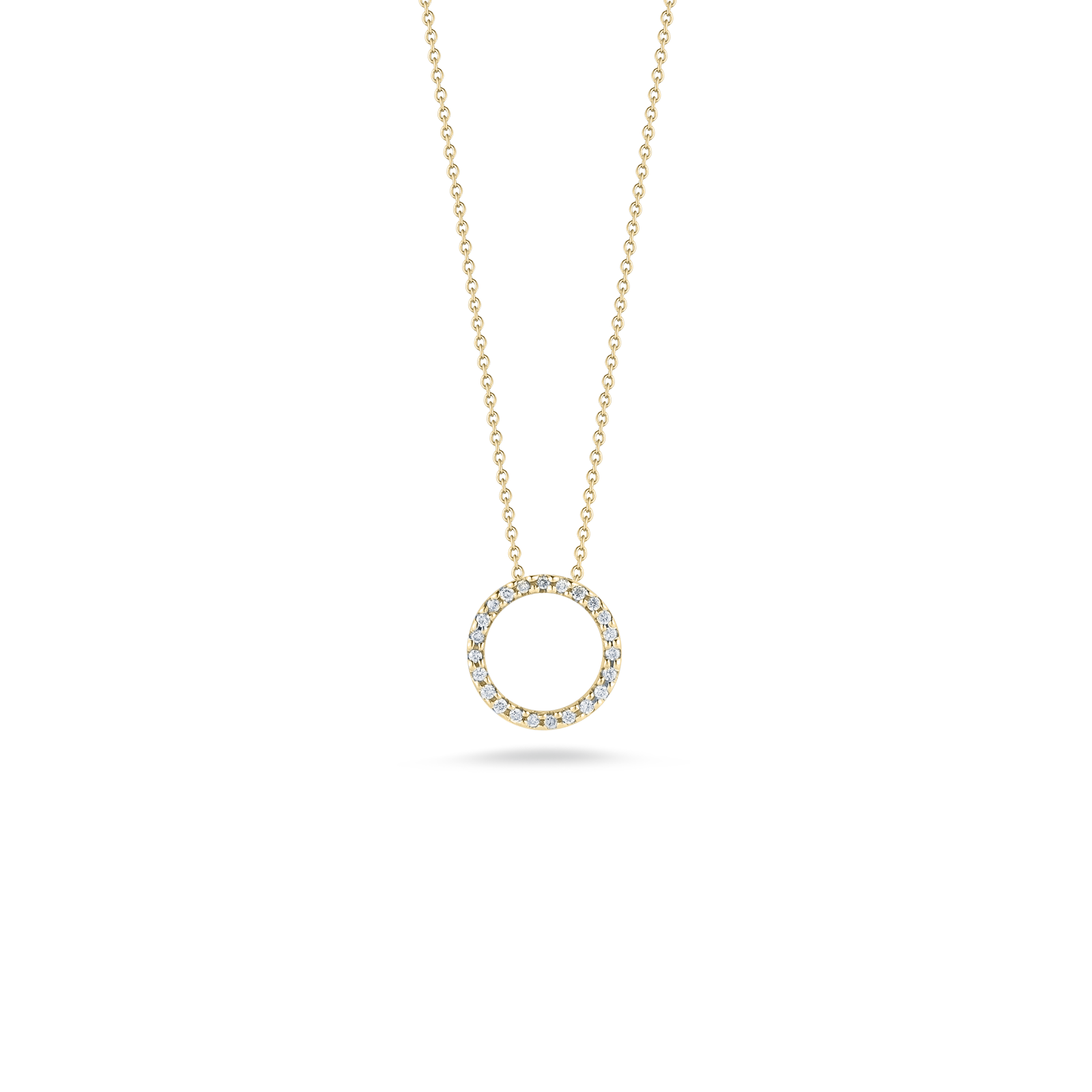 Roberto coin circle shop of life necklace
