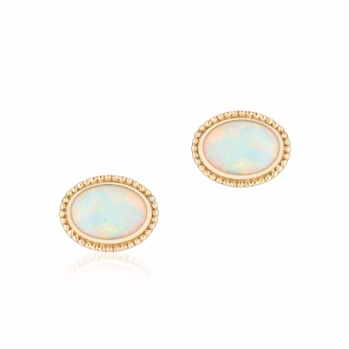 Opal studs shop