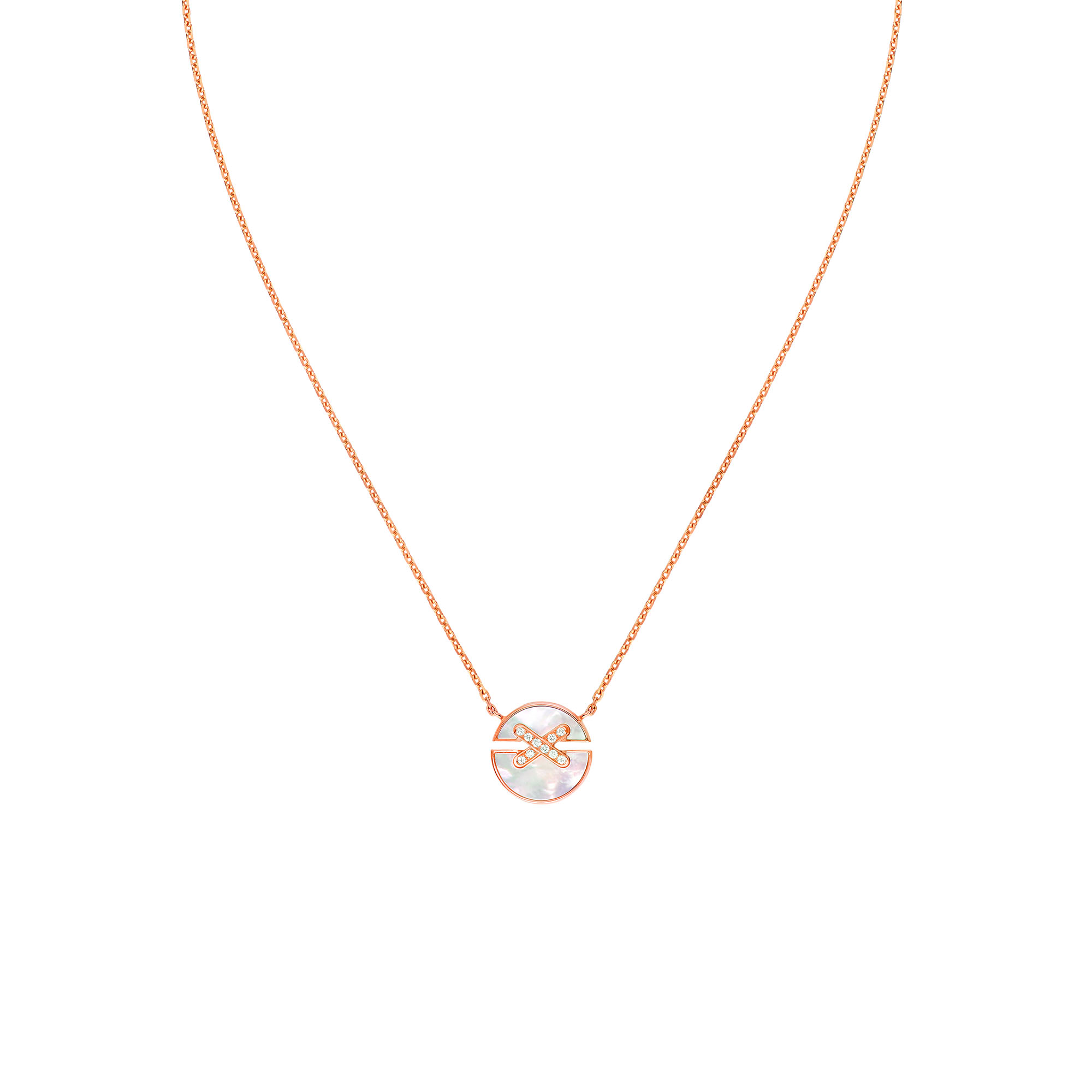 Jeux de Liens Harmony Small Rose Gold Mother-Of-Pearl