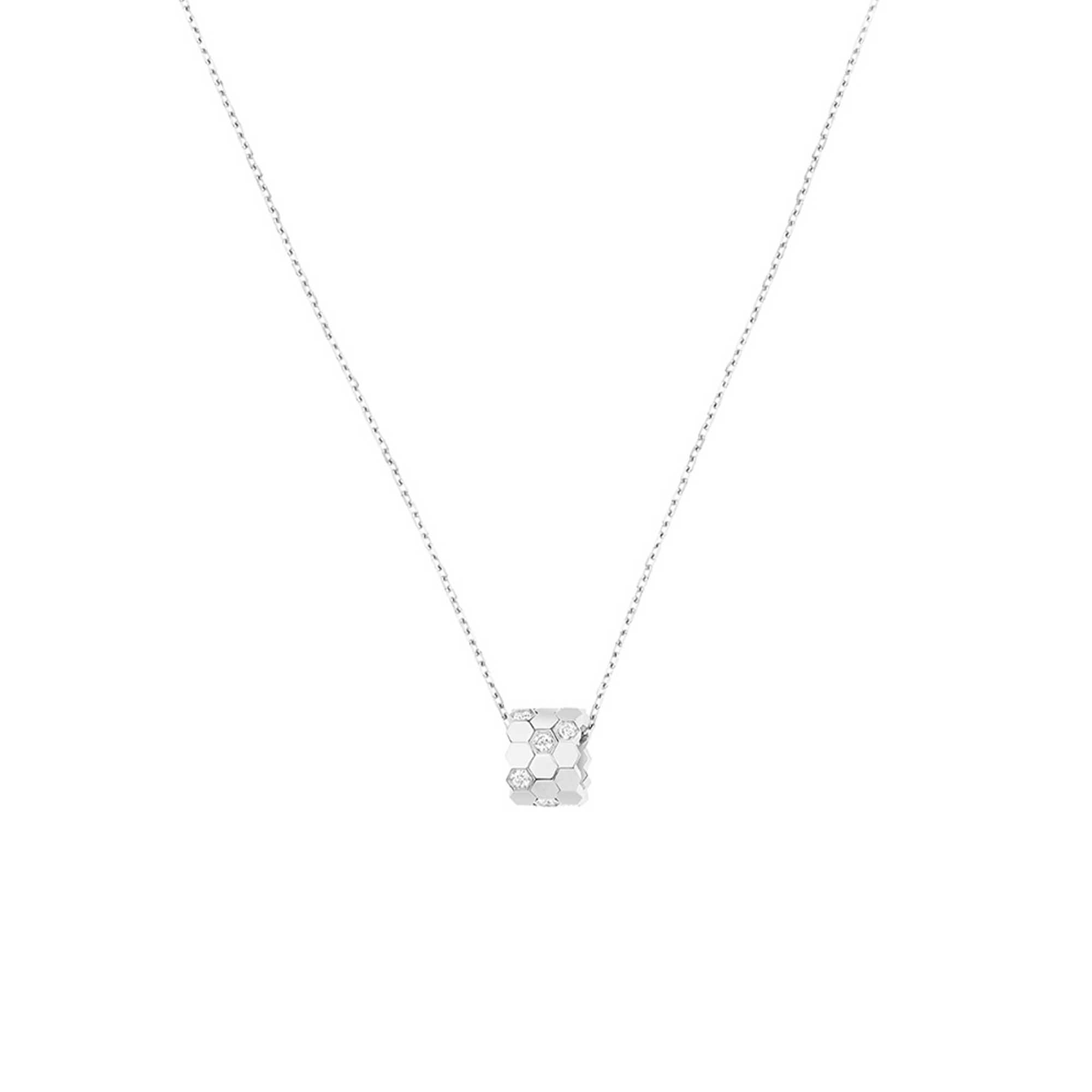 Bee My Love White Gold and Diamond Necklace Chaumet 85158